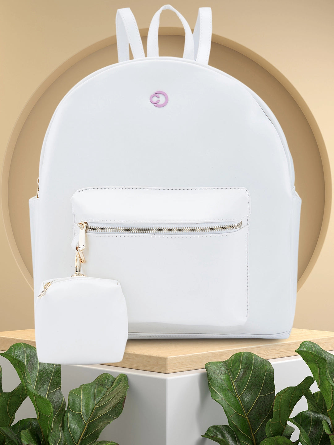 Buy Caprese Aurora Large Purple Pink Backpack Caprese Bags