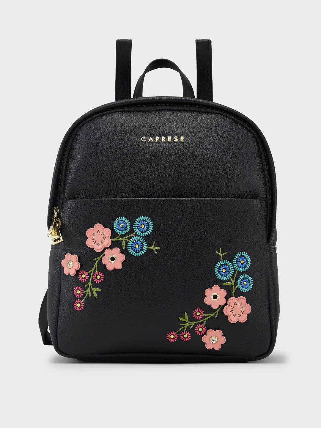 Caprese Erica Medium Black Backpack