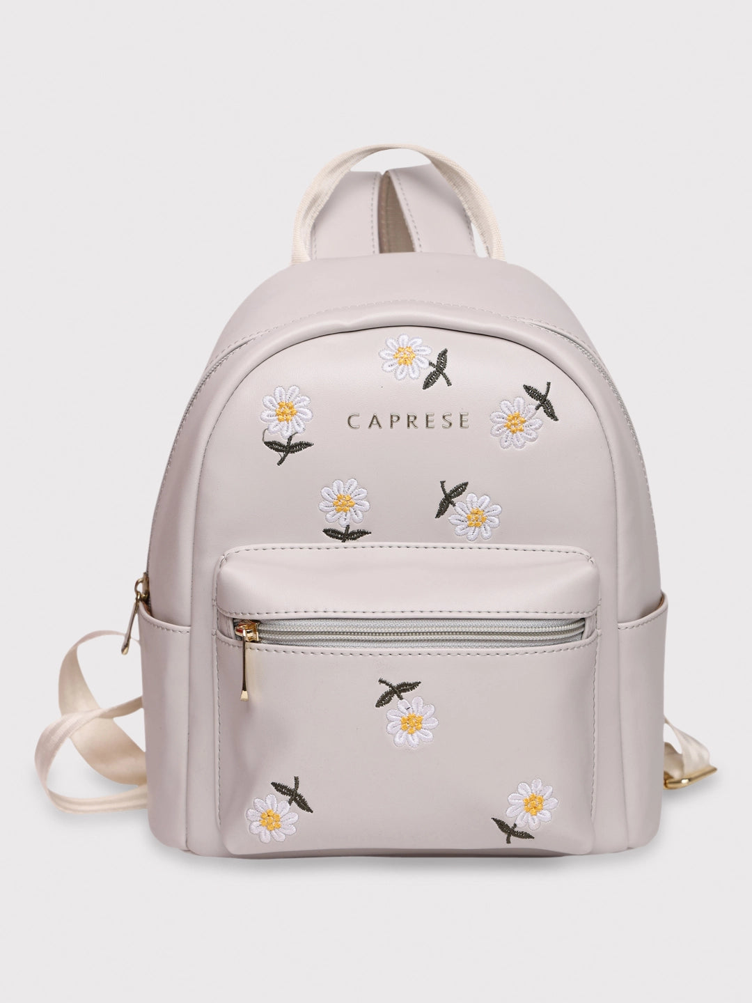 Buy Caprese Kyle Backpack Small Light Grey Rs 2639.2 Caprese Bags