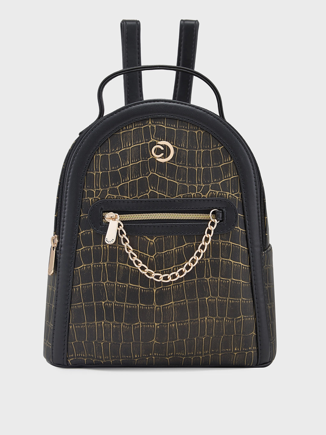 Caprese Mist Small Black Backpack - Main Image