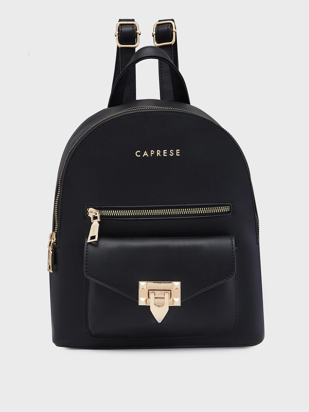Buy Caprese Rabina Fashion Backpack Medium Black Rs.3199 Caprese Bags