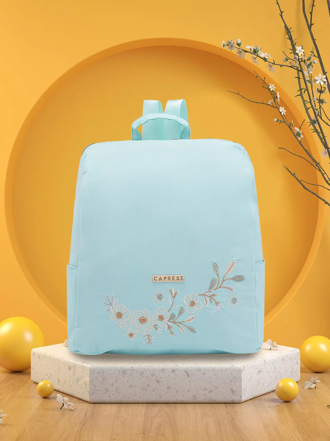 Powder blue backpack sales