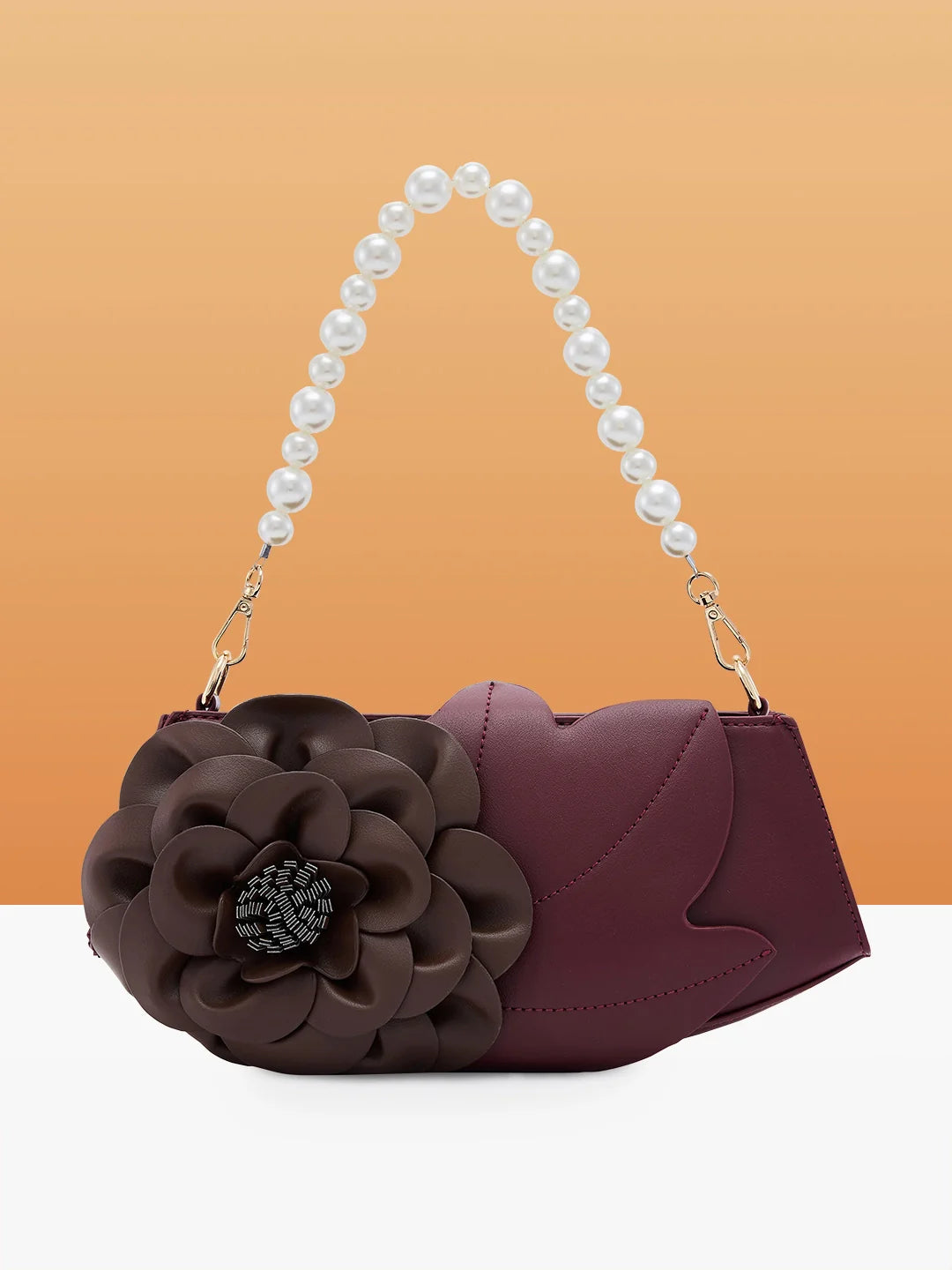 Flower clutch bag shop