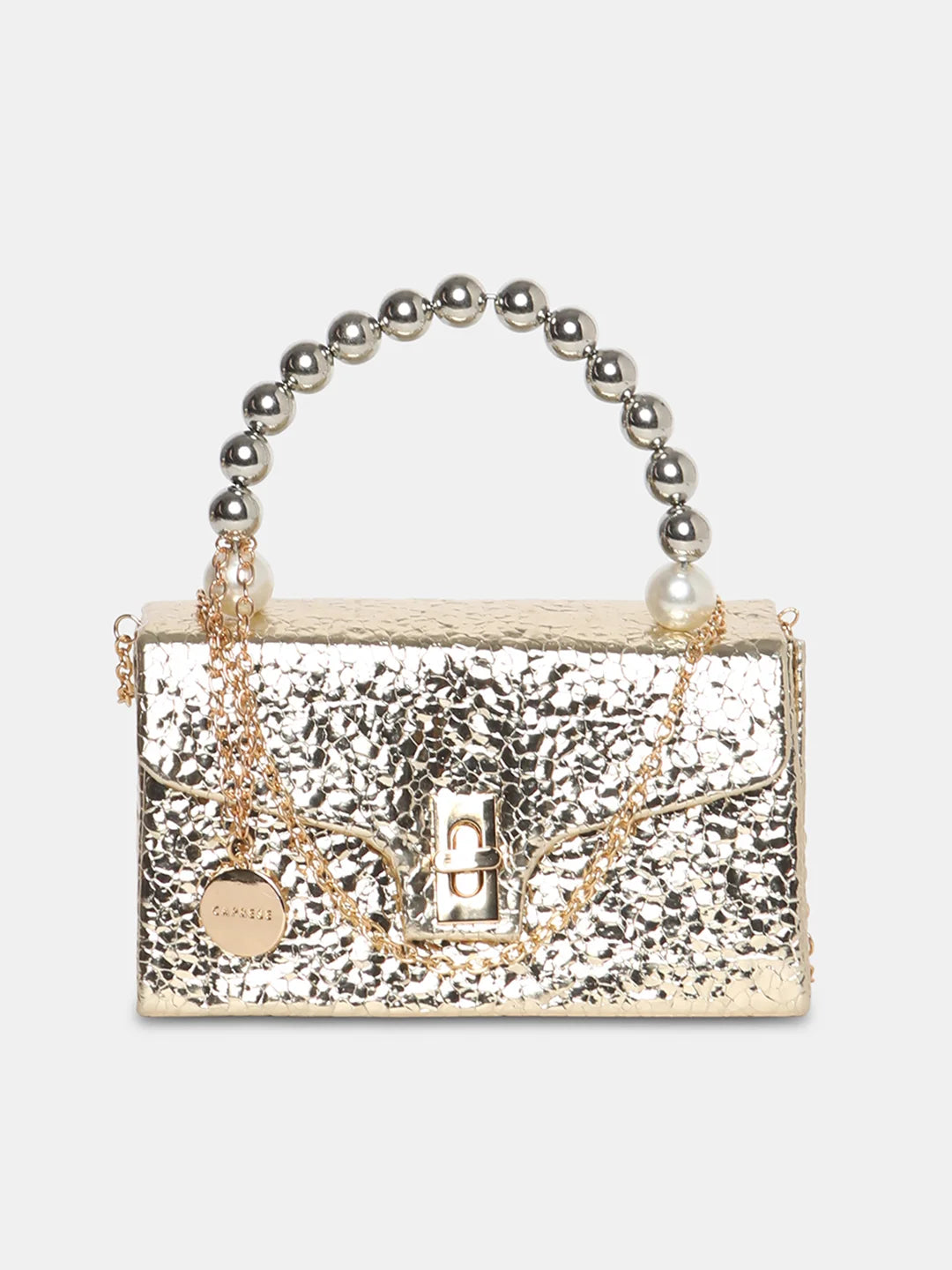 Caprese golden handbag shop