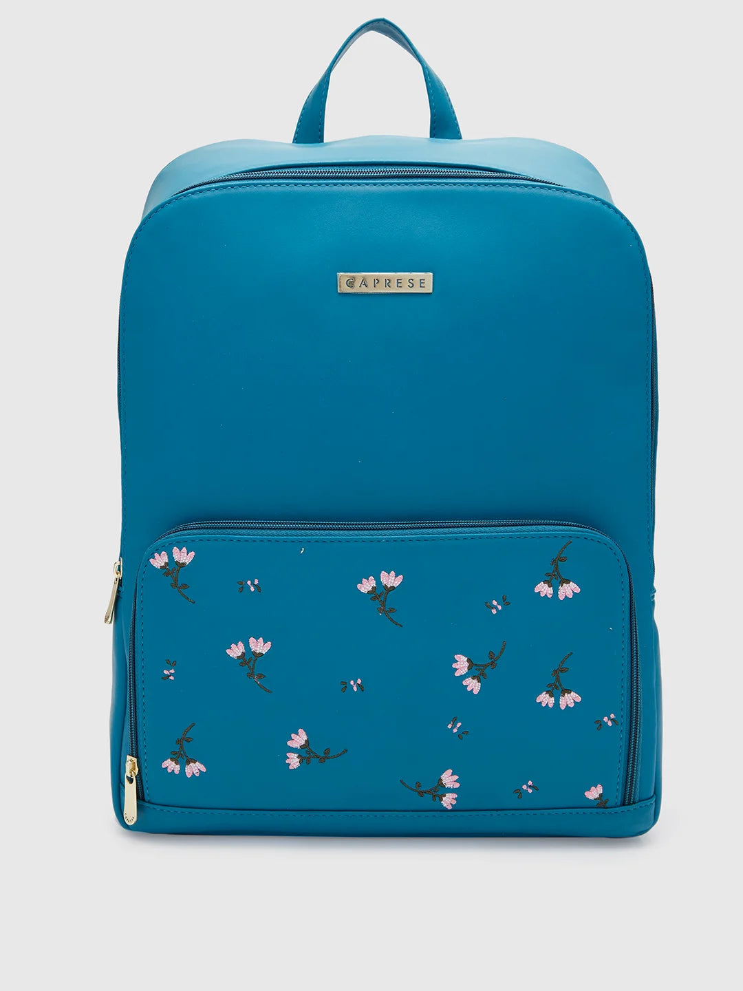 Buy Caprese Adah Laptop Backpack Large Teal Rs 2639.2 Caprese Bags
