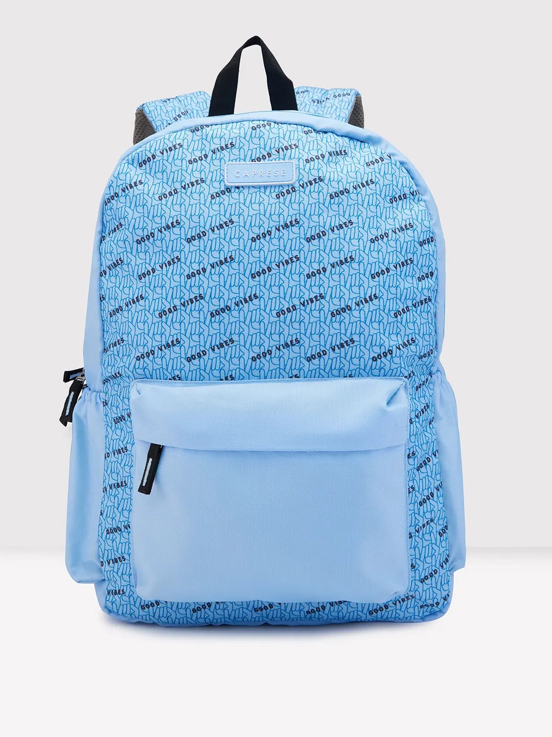 Buy Caprese Zoe X Large Light Blue Laptop Backpack