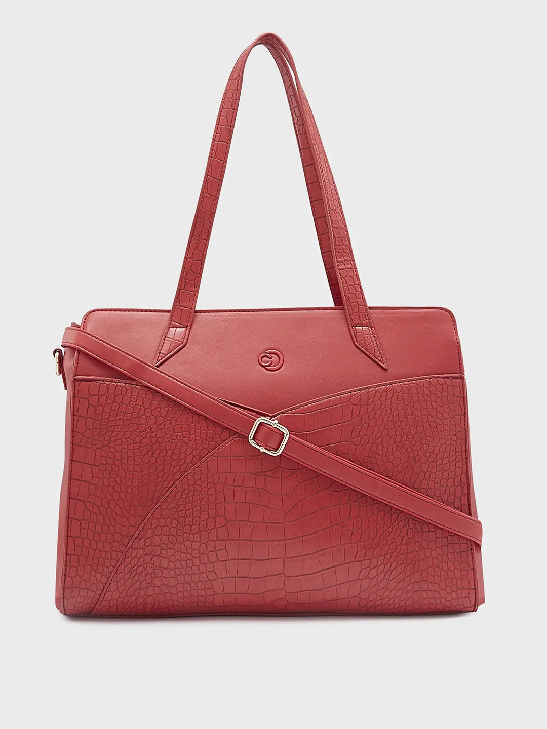 Buy Caprese Cabo Laptop Satchel Large Red Rs.1139 Caprese Bags