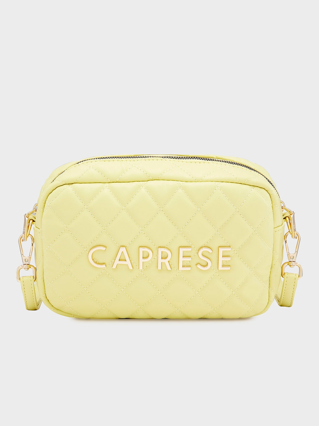 Buy Caprese Ava Small Lemon Yellow Sling Bag Caprese Bags