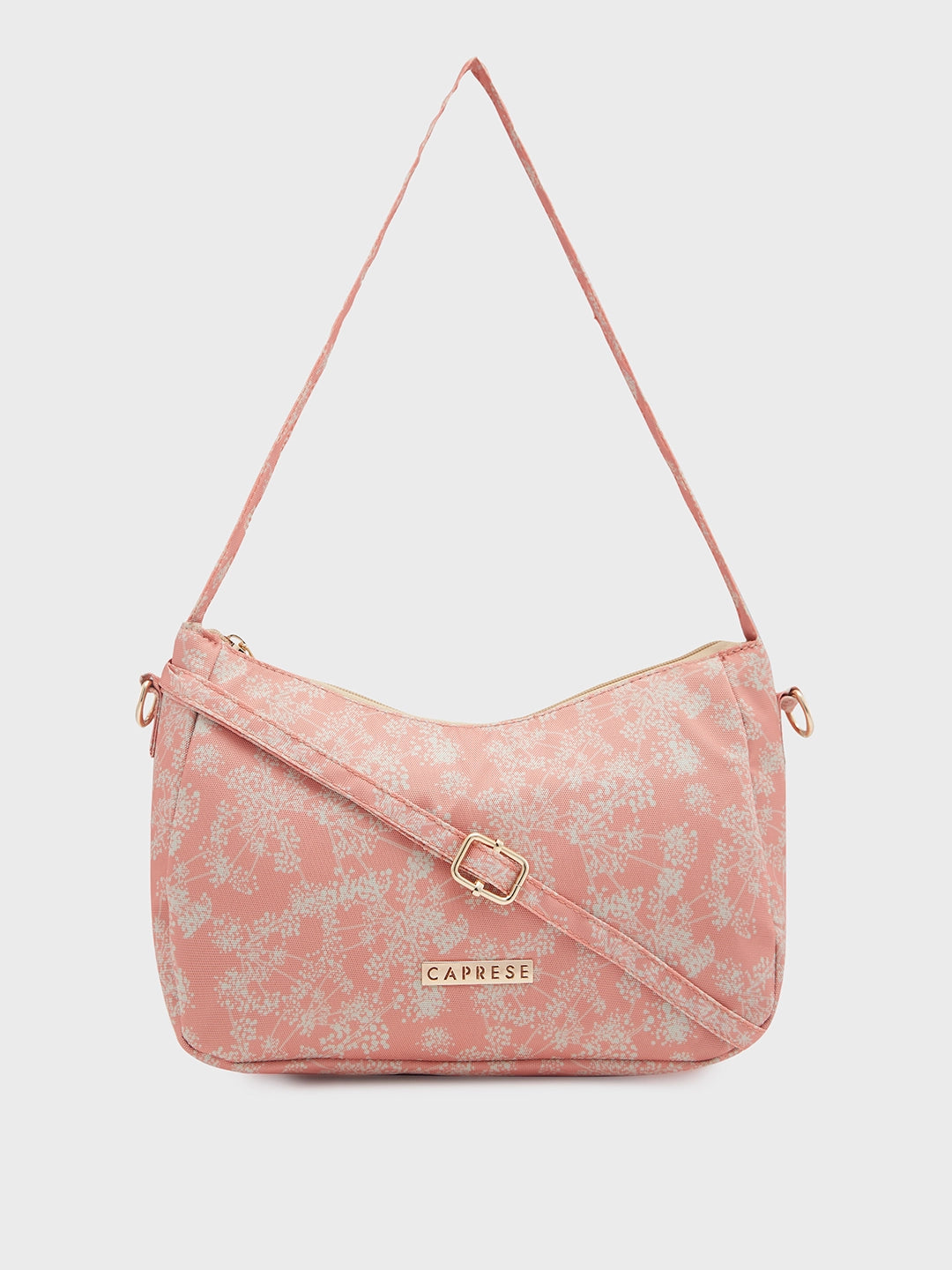 Buy Caprese Chrysan Medium Coral Sling Bag Caprese Bags - Main Image