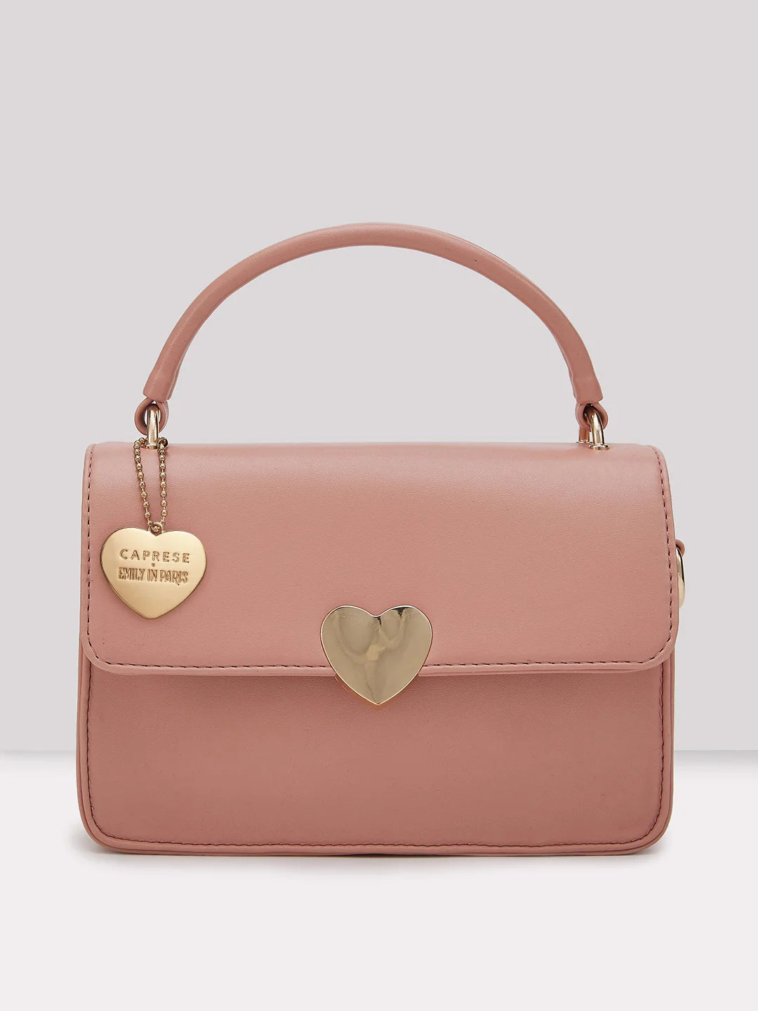 Buy Caprese Emily In Paris Solid Milena Medium Sling Handbag Blush Rs.749 Caprese Bags