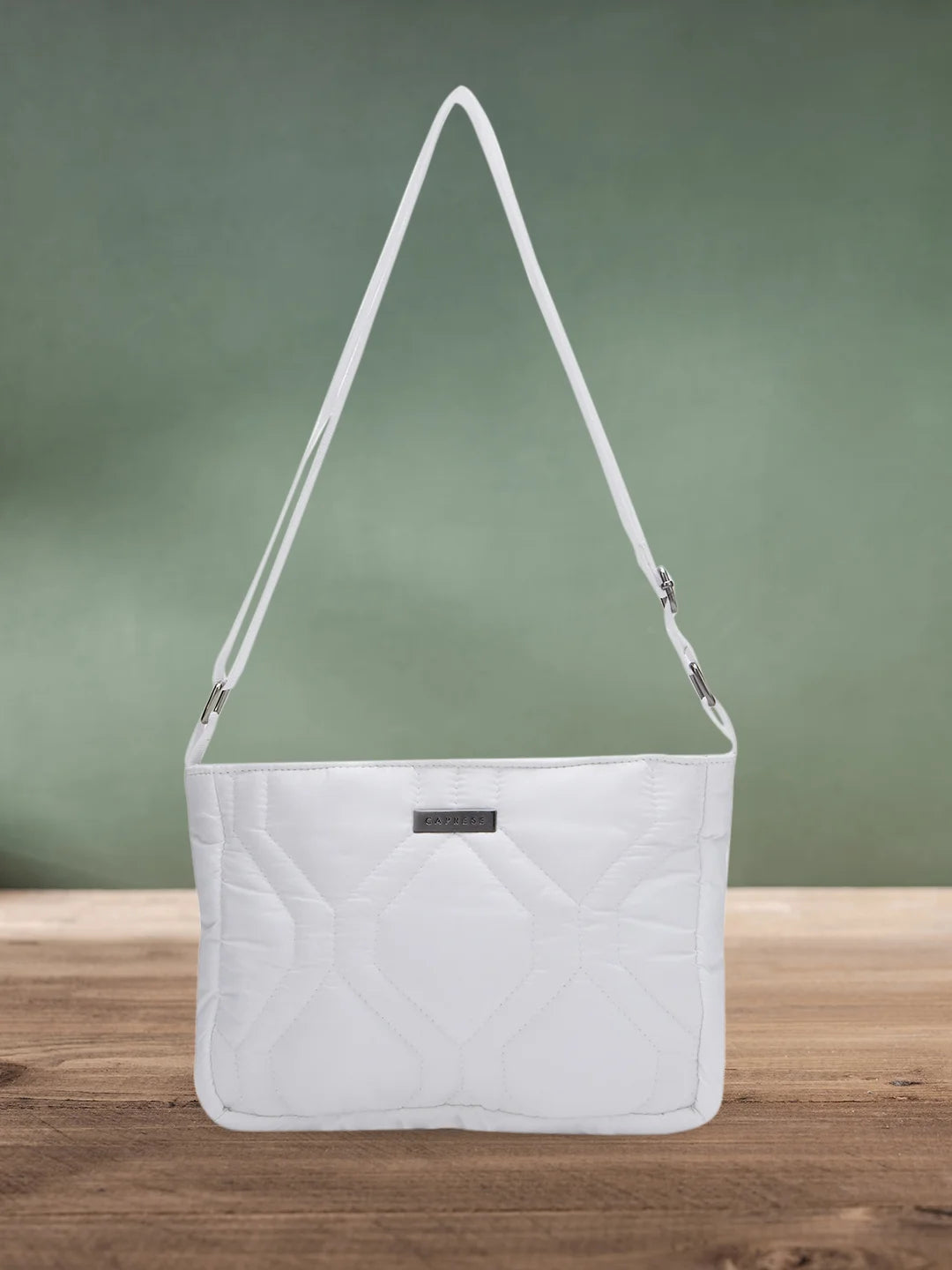 Caprese white sling bag best sale