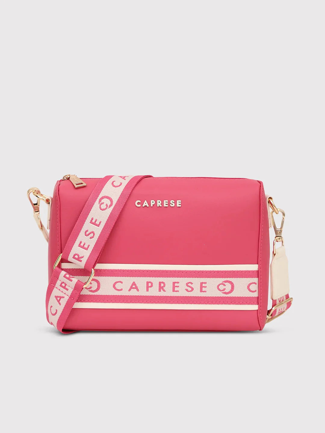 Buy Caprese Trinity Medium Fuchsia Sling Bag Caprese Bags