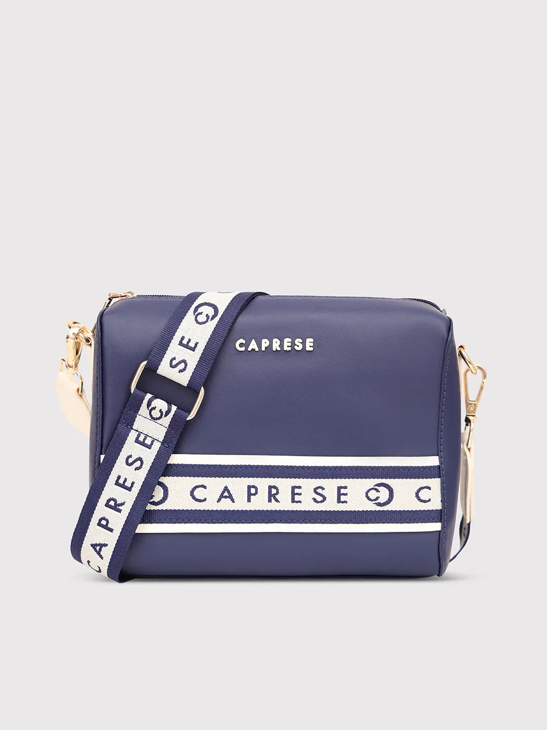 Buy Caprese Trinity Medium Navy Sling Bag Caprese Bags