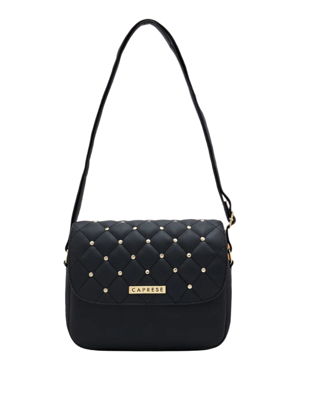 Buy Caprese Zesty Medium Black Sling Bag @ 989 | Caprese Bags