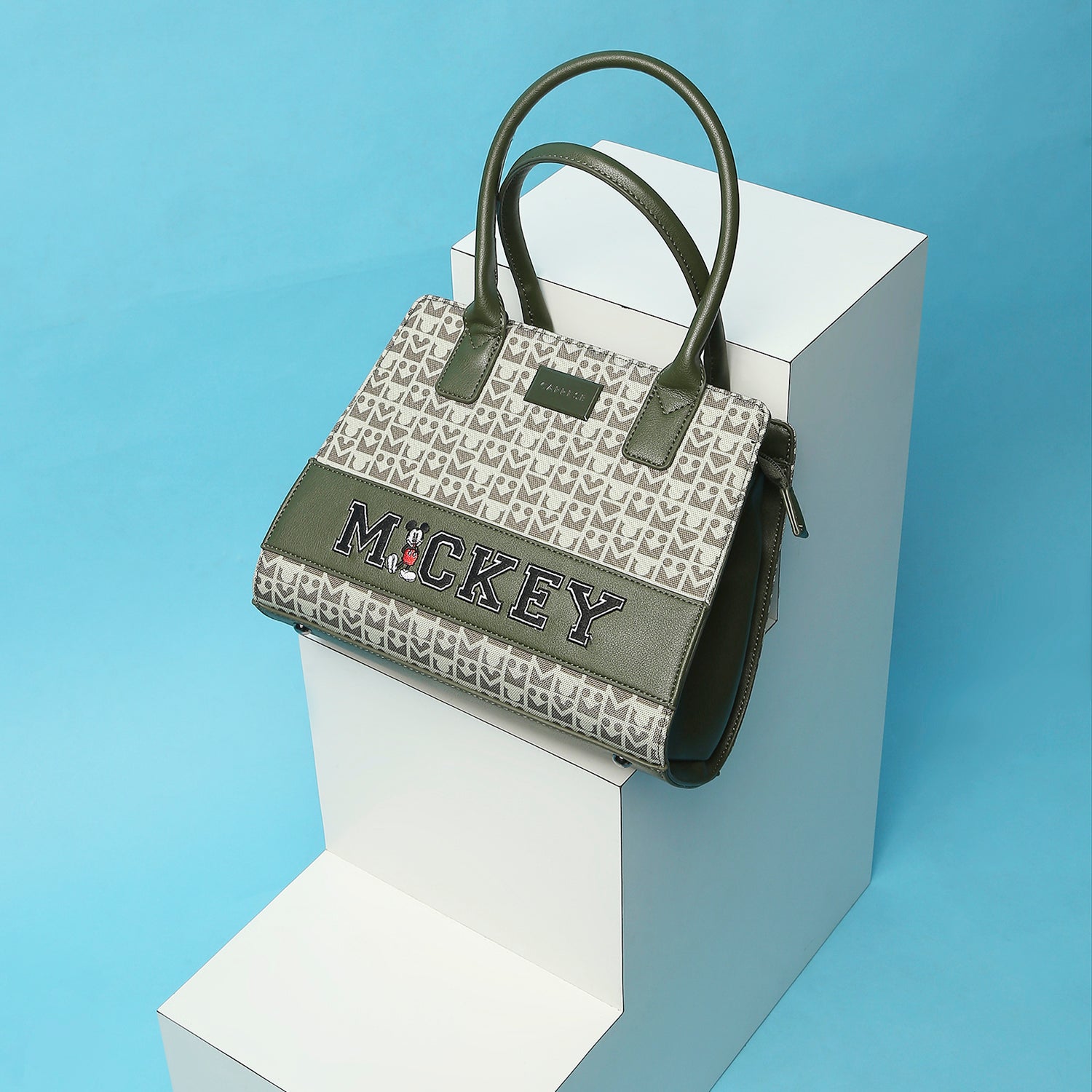 Buy Caprese Disney Inspired Graphic Mickey Mouse Medium Olive