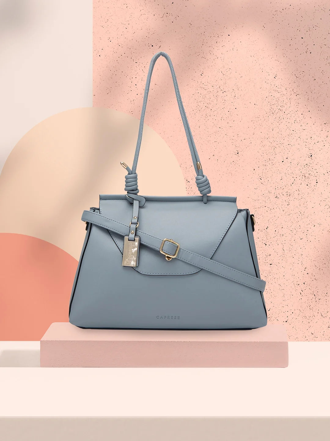 Caprese blue sale solid shoulder bag