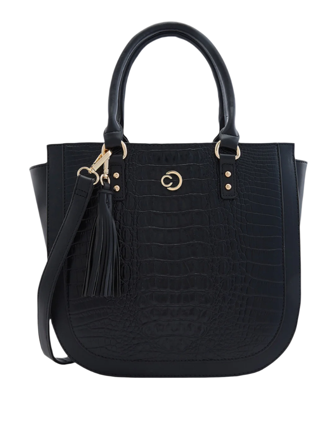 Buy caprese felix medium black satchel bag rs 4499 caprese bags