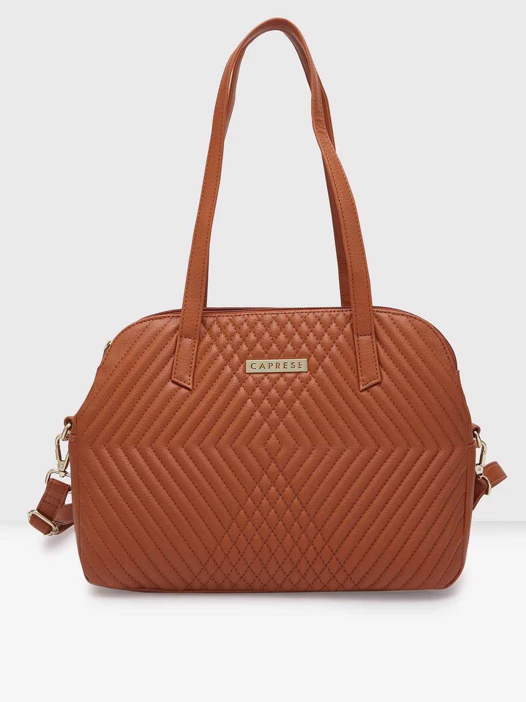 Buy Caprese Leo Satchel Medium E Tan Rs.1259 Caprese Bags