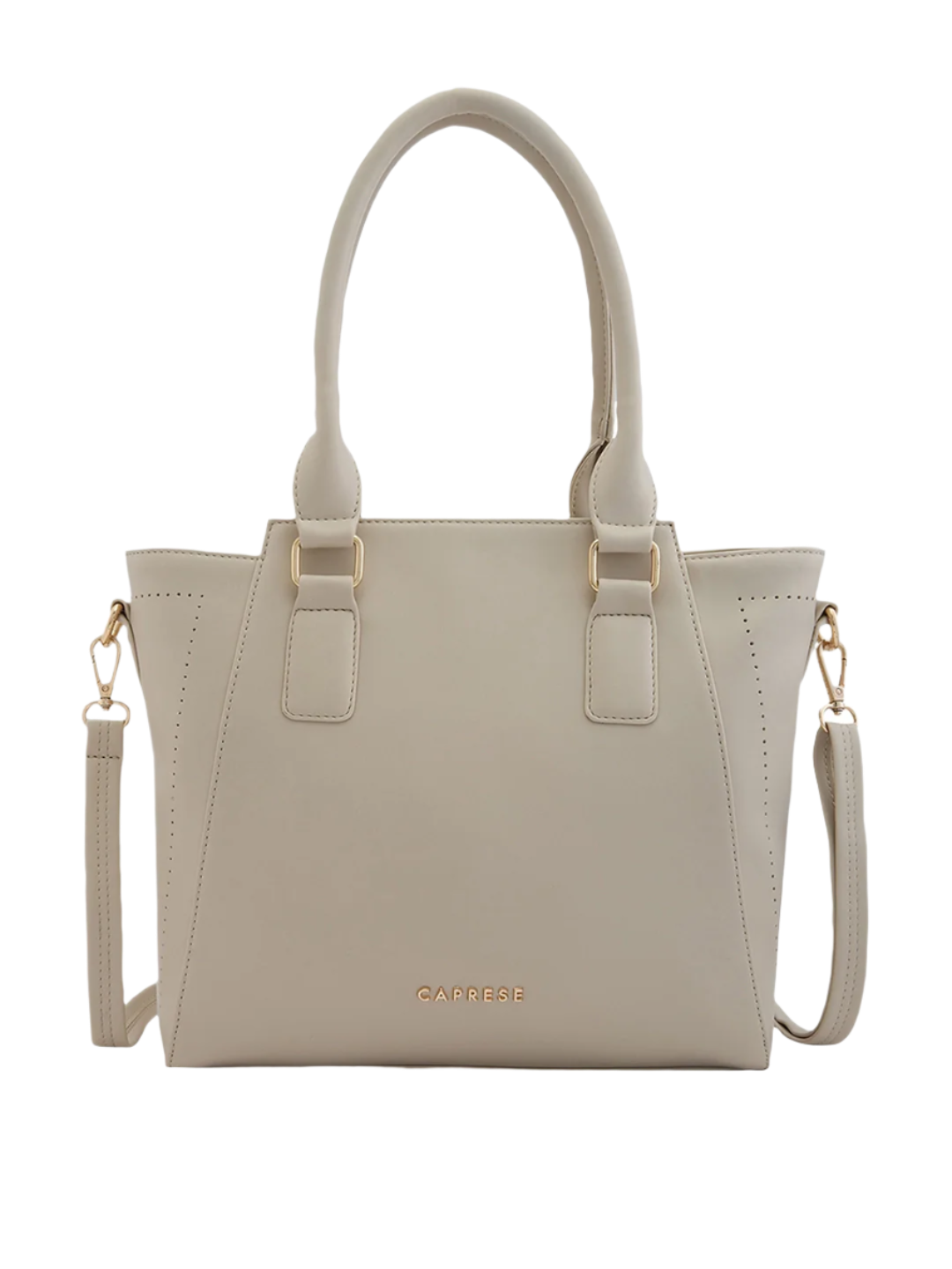 Buy Caprese Solena Medium Beige Satchel Caprese Bags