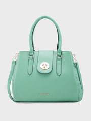 Caprese Sabrina Medium Mint Satchel Bag