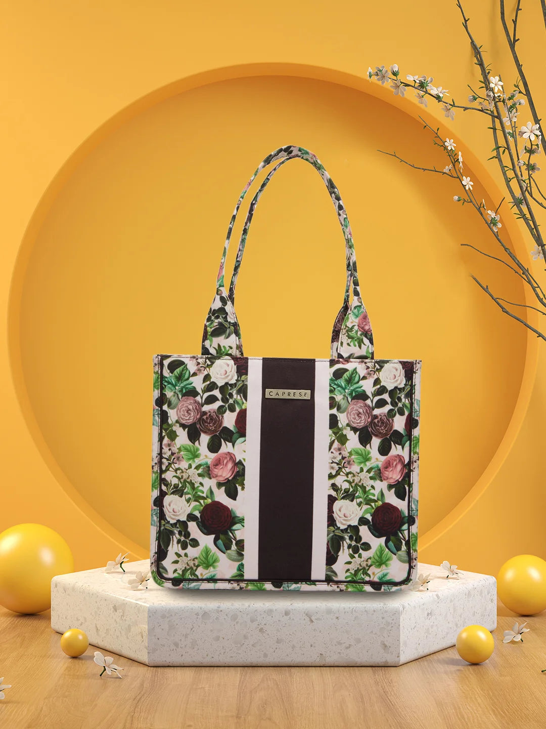 Caprese floral handbags discount