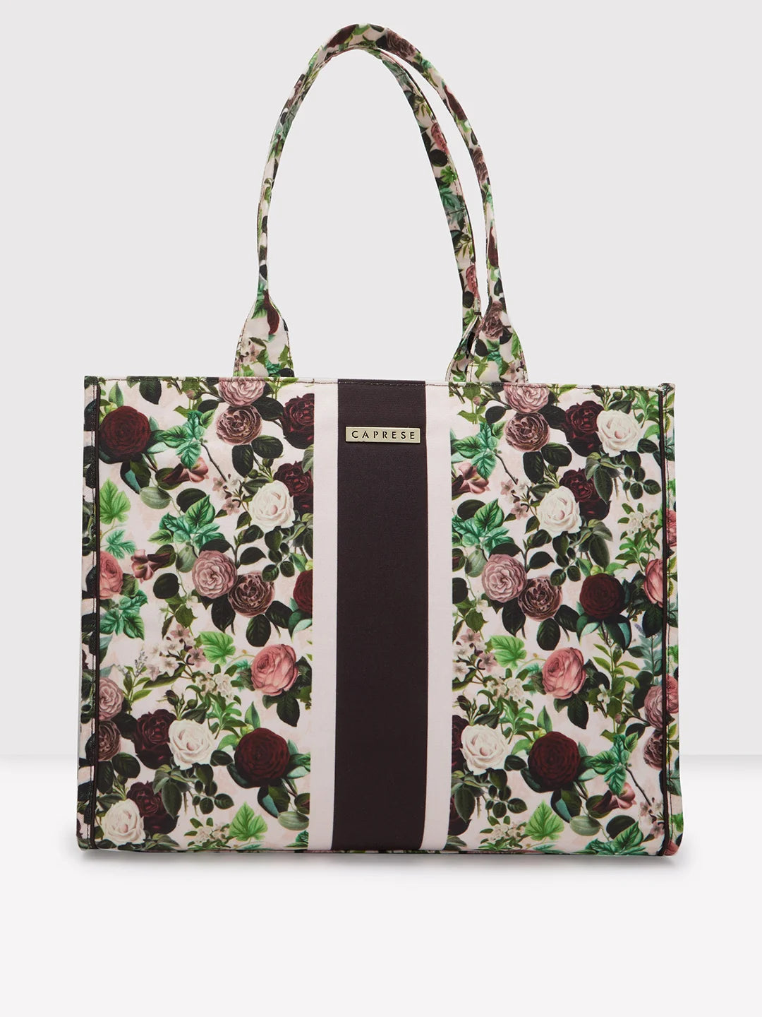 Buy Caprese Blossom Tote X Large Burgundy Rs 1679.4 Caprese Bags