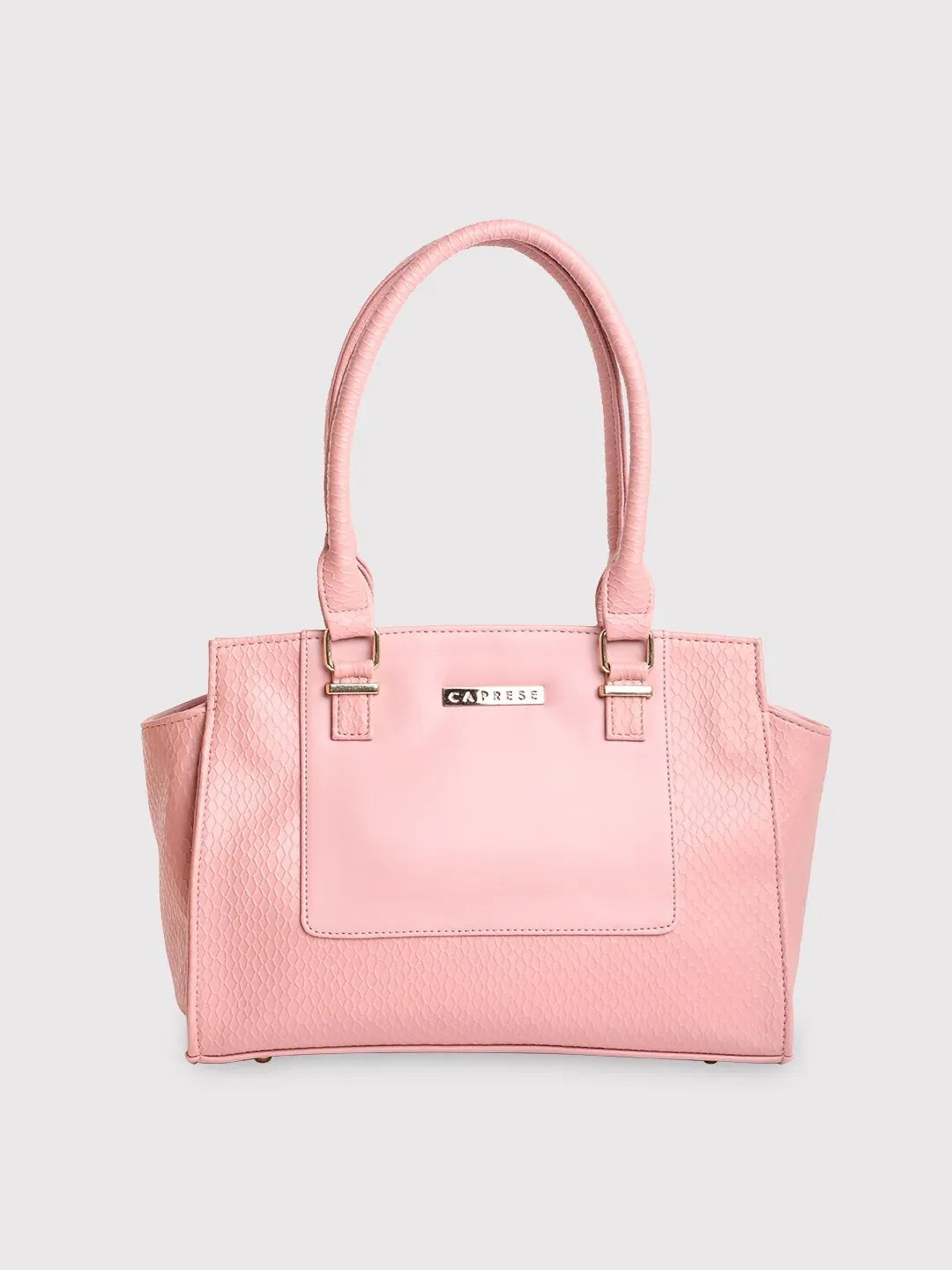 Caprese Fiona Medium Light Pink Office Tote Bag
