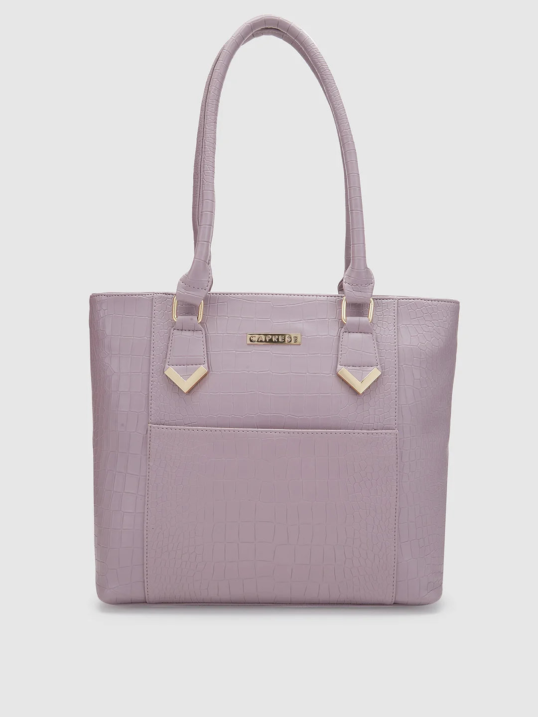 Buy Caprese Freda Tote Large Lilac Rs 899.7 Caprese Bags
