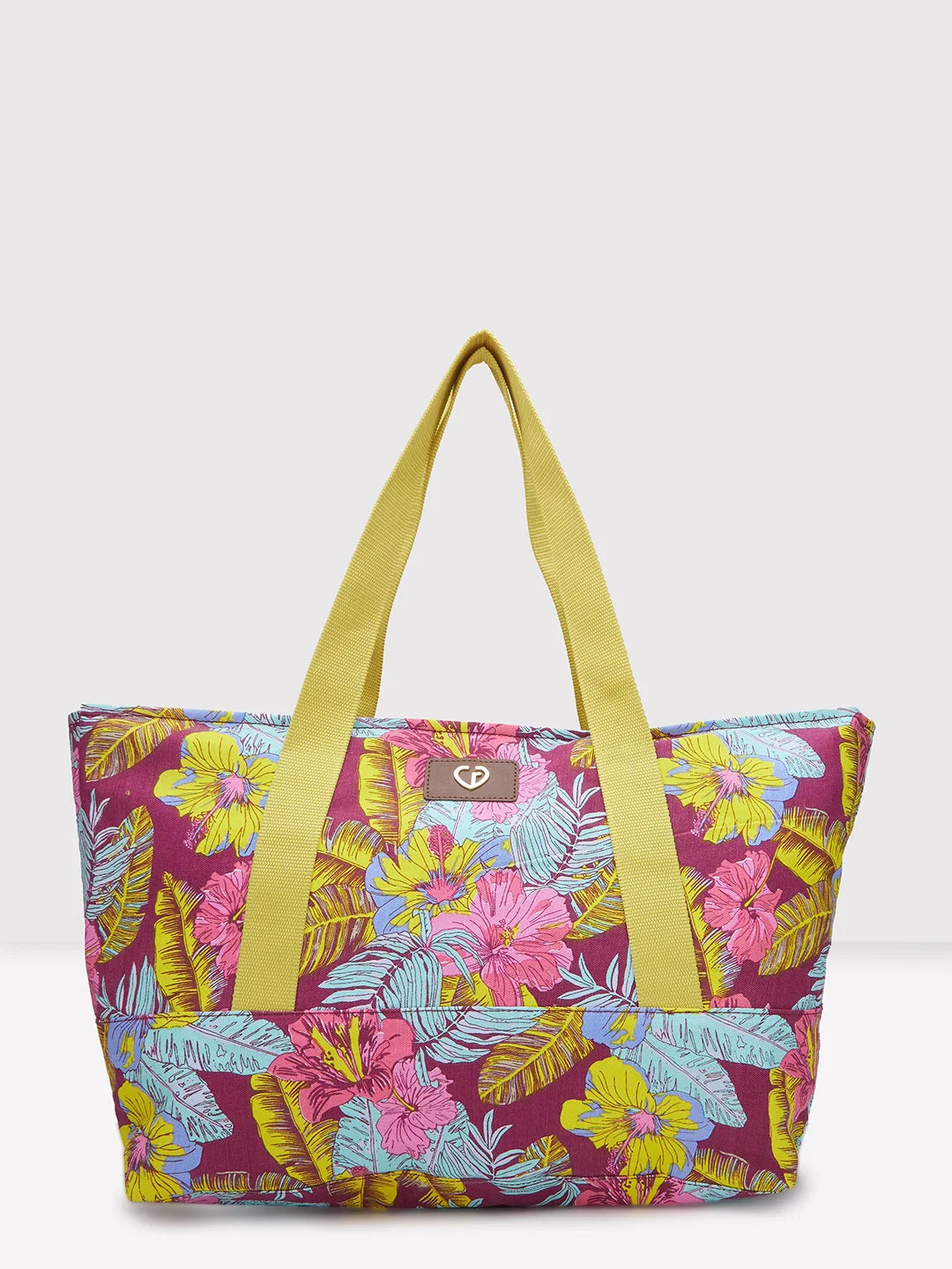 Buy Caprese Gabriel Tote Large E Burgundy Rs.1499 Caprese Bags
