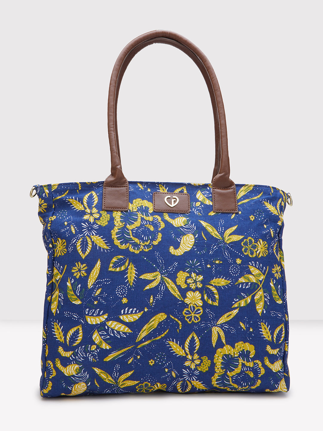 Buy Caprese Hazel Tote Large Blue Rs.1499 Caprese Bags