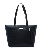 Caprese Natlie Large Black Tote Bag