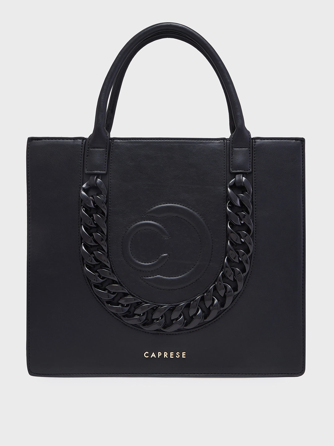 Buy Caprese Roxana Tote Medium Black Rs 3999 Caprese Bags