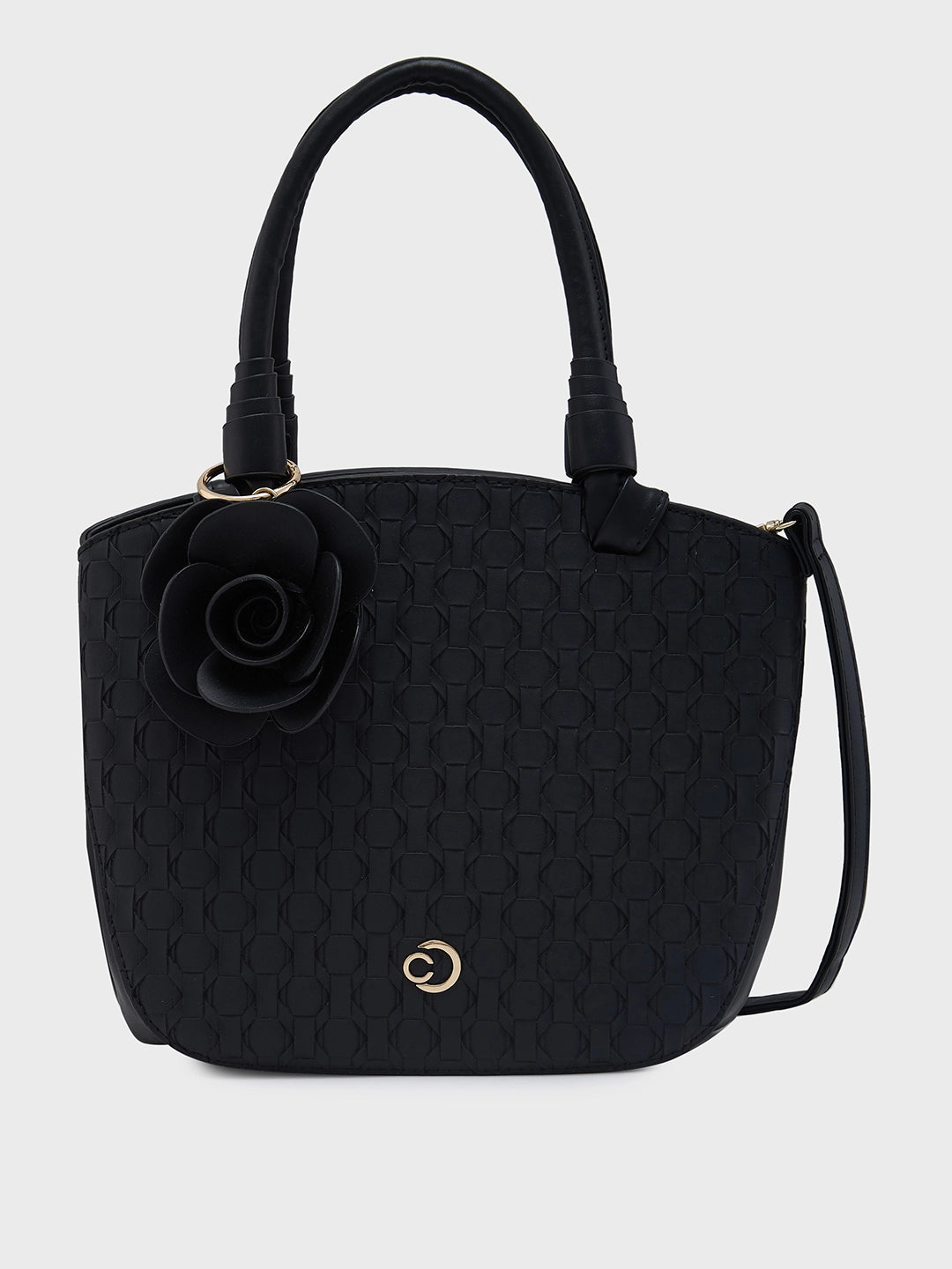 Caprese black handbag discount