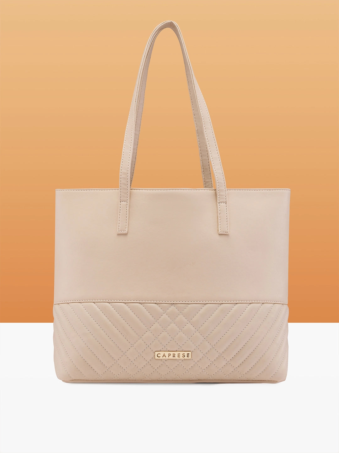 Buy Caprese Serene Medium Off White Tote Bag Caprese Bags