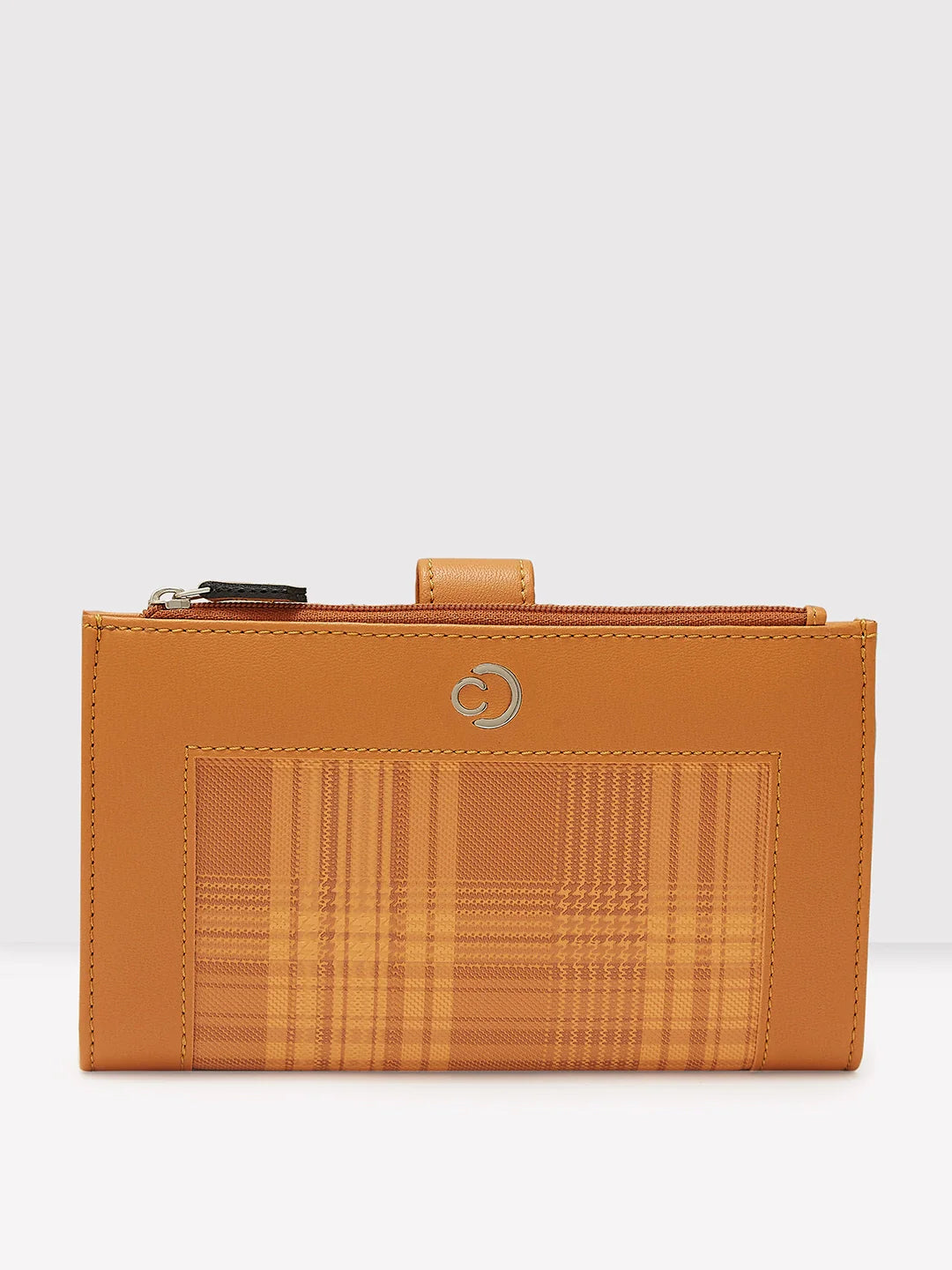Caprese Avery Large Tan Bifold Wallet