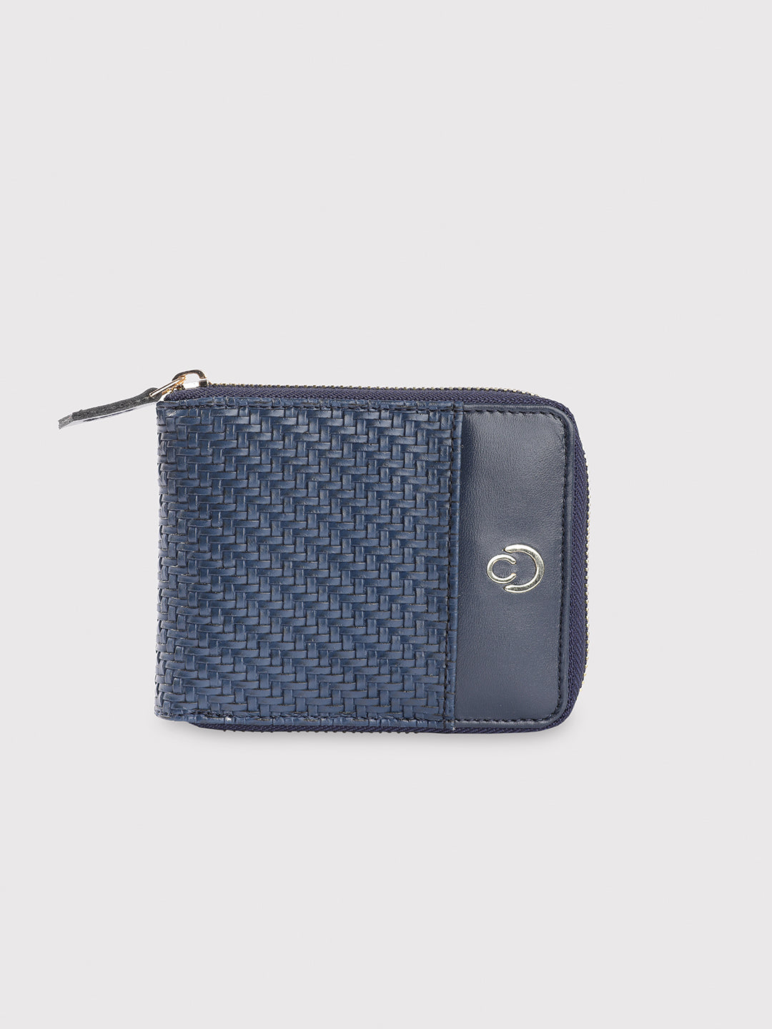 Caprese Emma Small Navy Zip Around Wallet