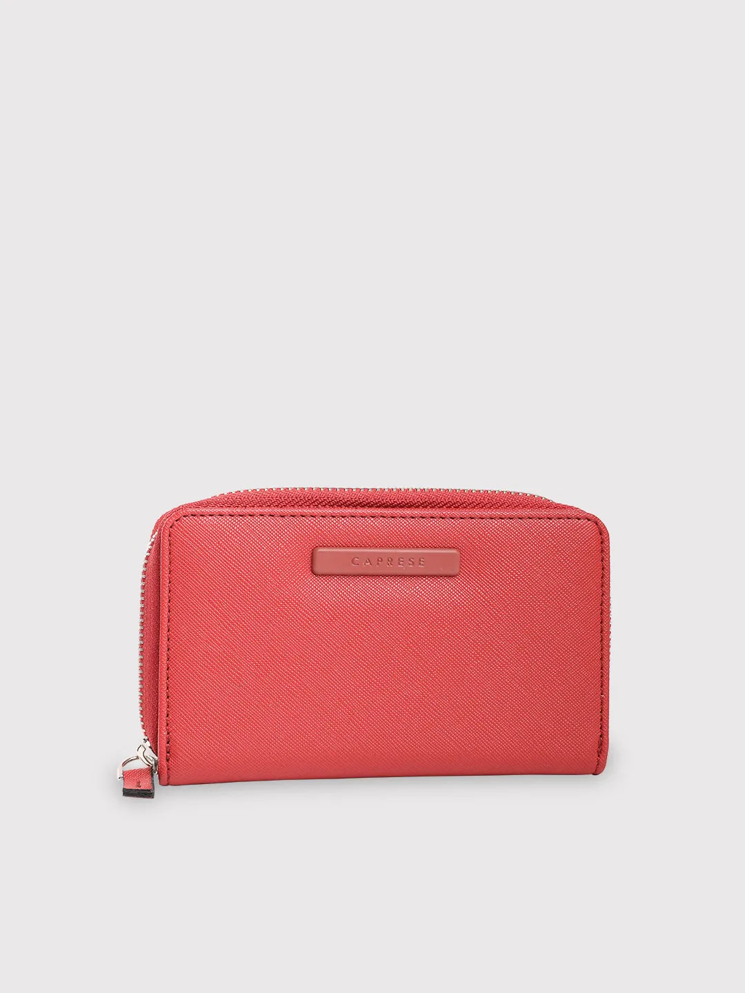 Caprese Sophia Small Red Zip Around Wallet