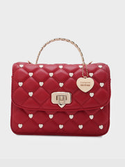 Caprese Ashley Medium Cherry Red Sling Bag