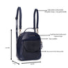 Caprese Alyona Backpack Small Navy