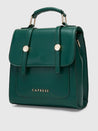 Caprese Inessa Backpack Small Dark Green