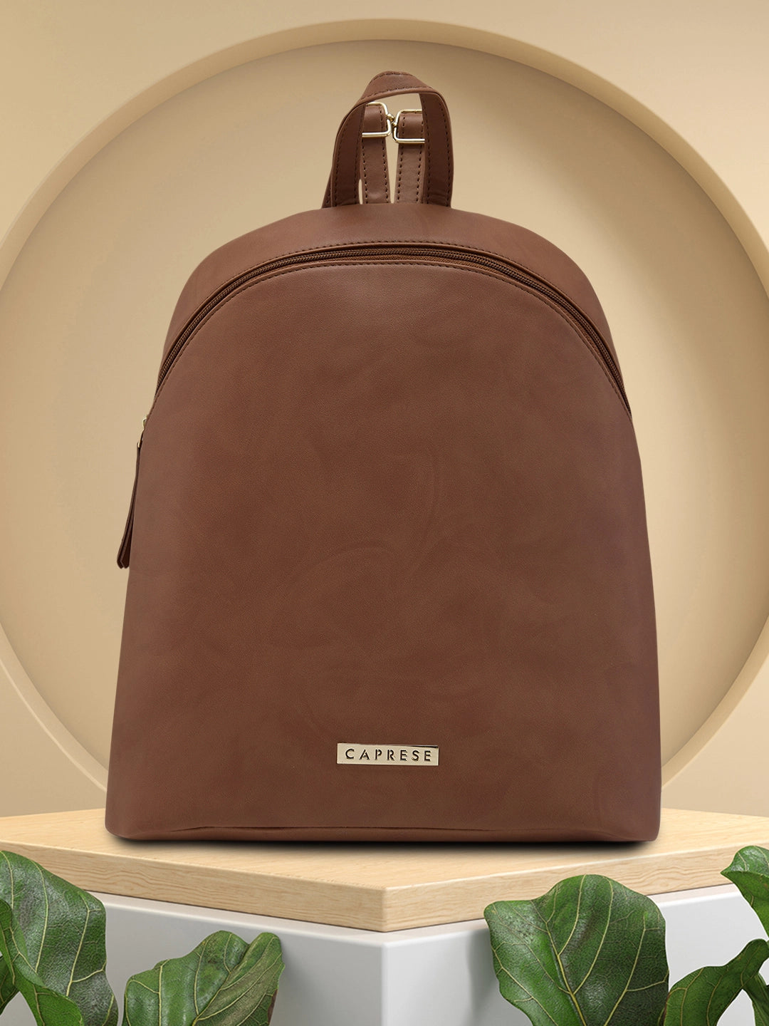 caprese leather backpack Buy Caprese Irina Medium Saddle Backpack @ 1369