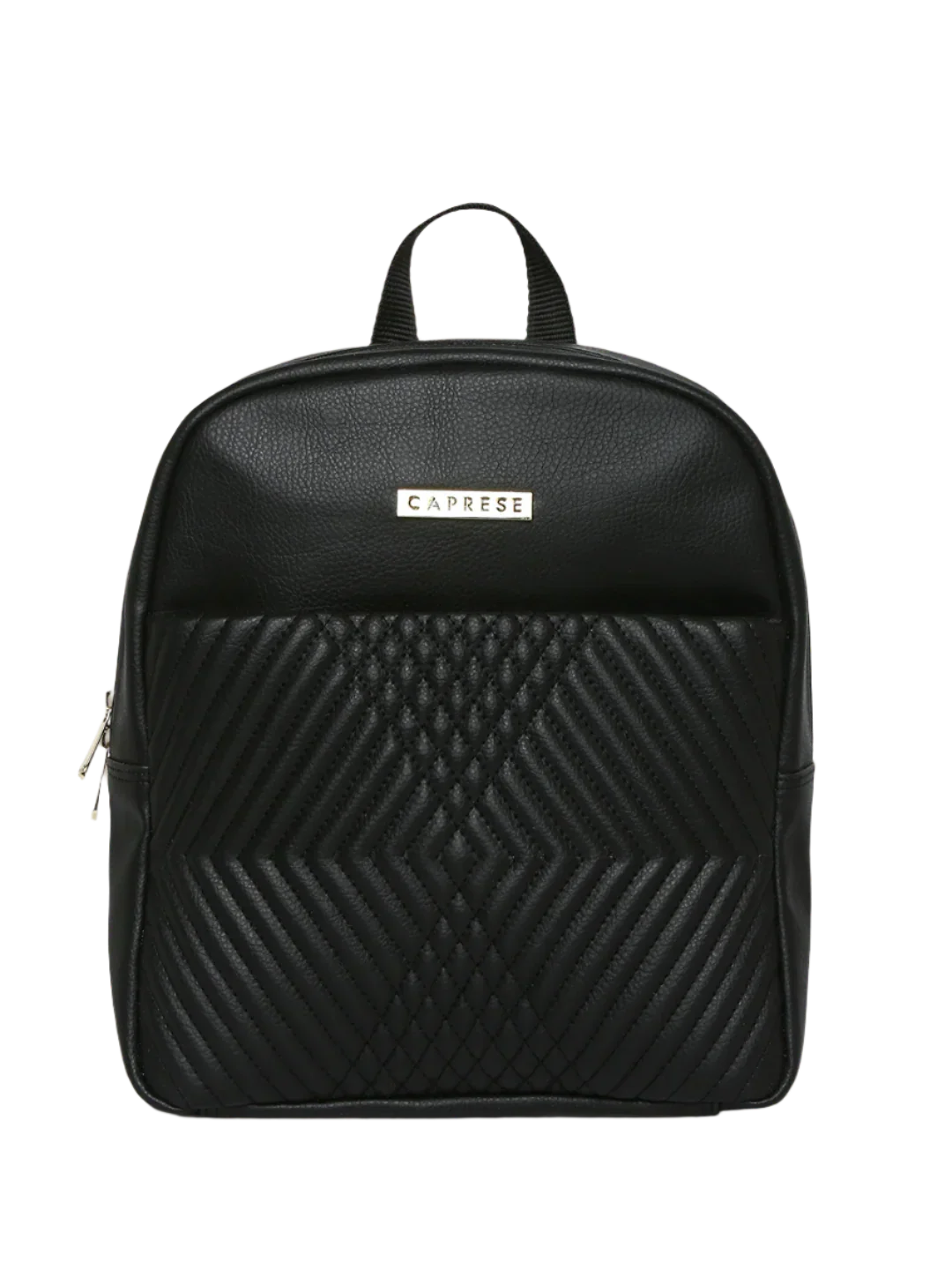 caprese leather backpack Buy Caprese Leo Medium Black Backpack @ 1099