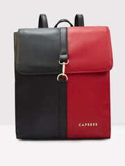 Caprese Lizzy Medium Black Backpack