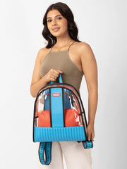Caprese Madonna Large Cerulean Backpack