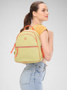 Caprese Mia Fashion Backpack Medium Pistachio