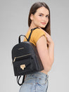 Caprese Rabina Fashion Backpack Medium Black