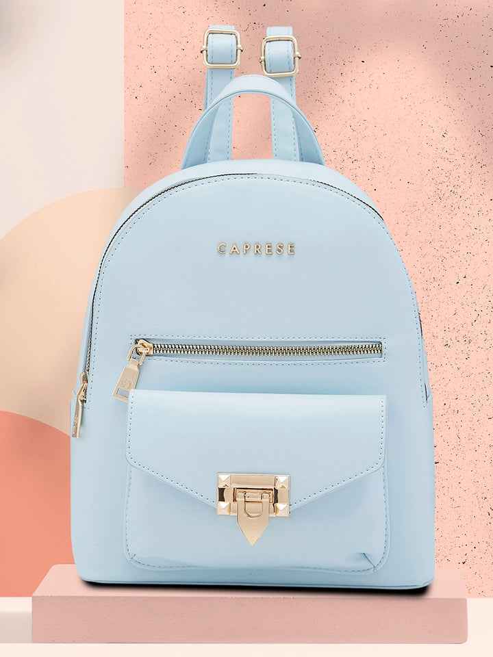 Blue small backpack discount