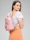 Caprese Rabina Fashion Backpack Medium Pink