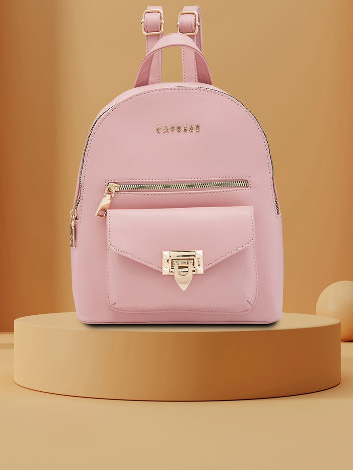 Buy Caprese Rabina Fashion Backpack Medium Pink Rs 3999 Caprese Bags