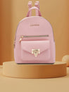 Caprese Rabina Fashion Backpack Medium Pink